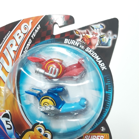 DreamWorks Turbo: Burn vs Skidmark 2 Pack Vehicle Set - Picture 4 of 5